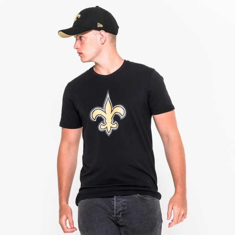 Ropa New Era Nfl Negros - New Orleans Saints Team Logo 71693CLSH